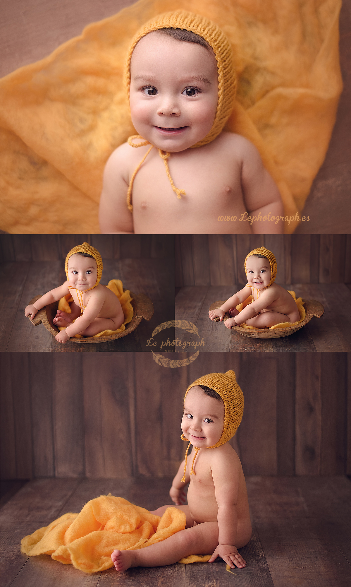 fotografos de bebes en estudio en bilbao - Unax, 8 meses: Sesion de bebe en estudio en Bilbao, Espa&ntilde;a