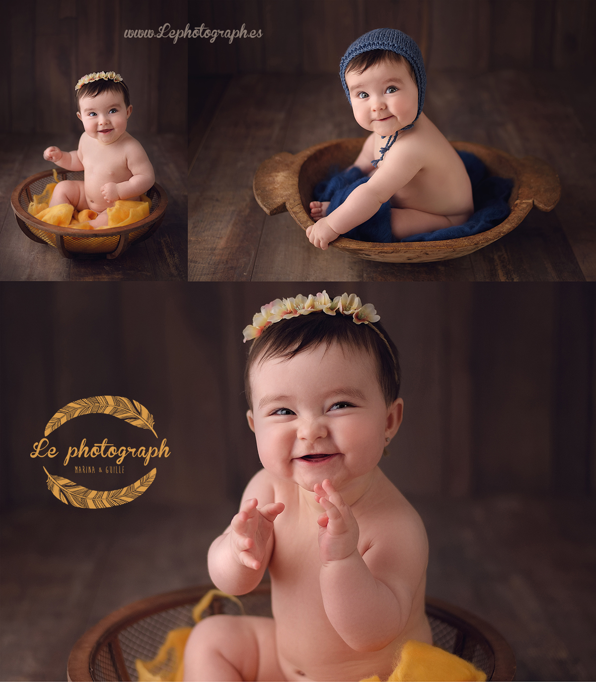 fotograf&iacute;a de bebes en bilbao euskadi - Sesiones de bebes coloridas en Euskadi