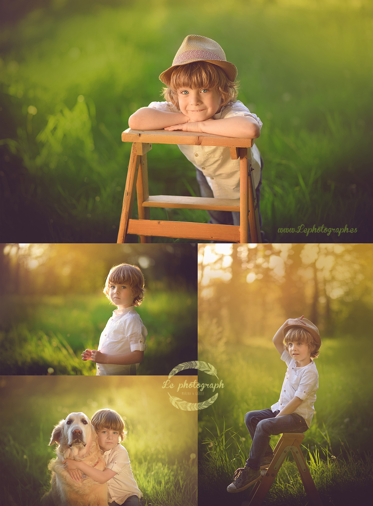 fotografias de ni&ntilde;os en la naturaleza - Gorka & Hugo - Reportaje de fotos en el campo, Bilbao, Bizkaia