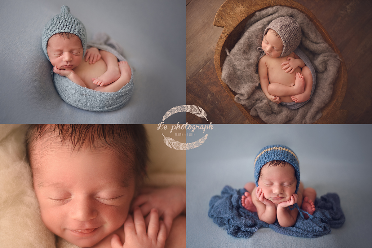 fotografos de recien nacidos en bilbao espana - Gari & Hiru - Sesi&oacute;n newborn con gemelos en Bilbao, Bizkaia