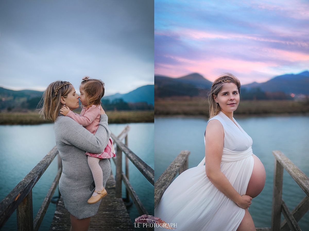 fotos de maternidad en bizkaia - Fotografia lifestyle de embarazo en Bilbao