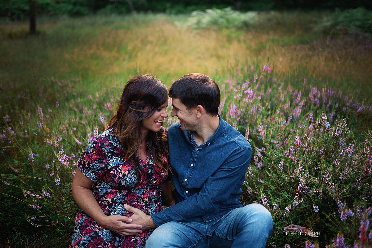 fotografa de embarazo en santurce - Silvia y Alvaro: Sesi&oacute;n de fotos de embarazo en la naturaleza