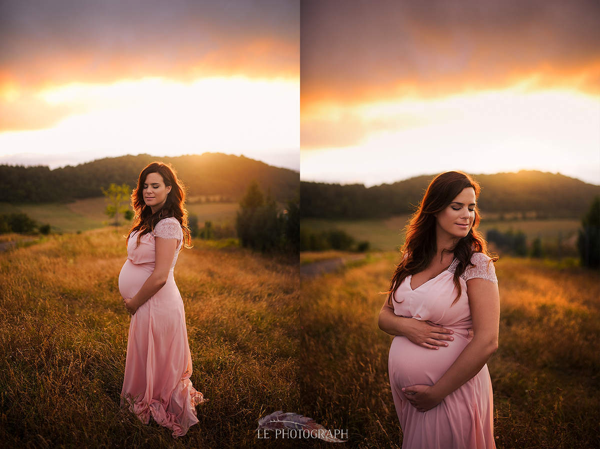 reportaje de fotos de maternidad en exterior en bilbao - Silvia y Alvaro: Sesi&oacute;n de fotos de embarazo en la naturaleza