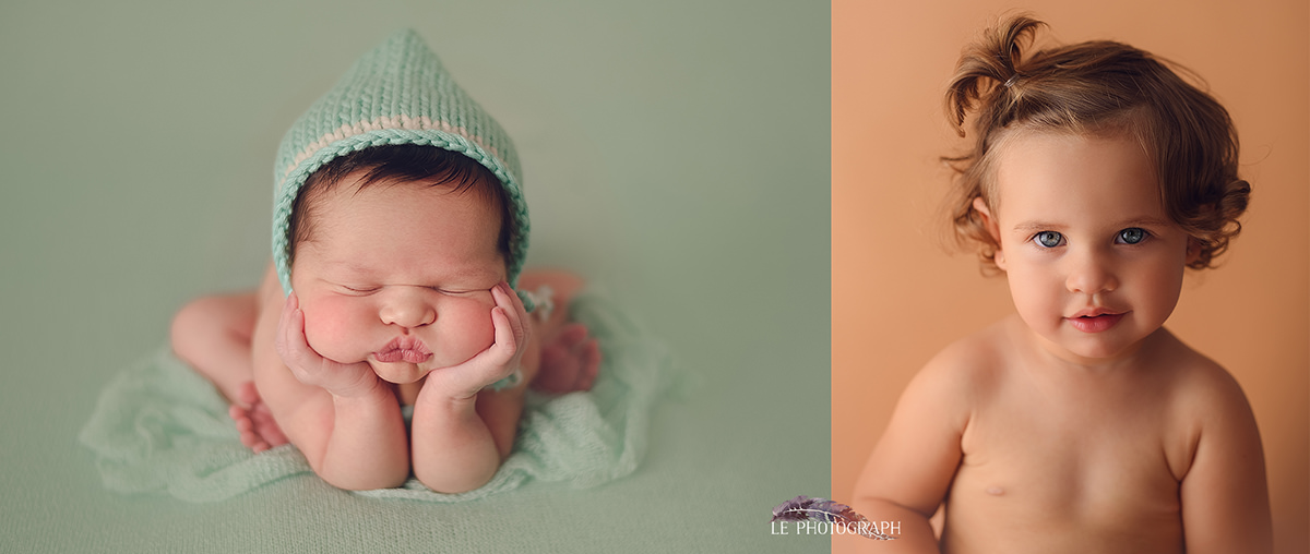 de bebe a nina - Ane y Enara: Una sesion newborn muy especial