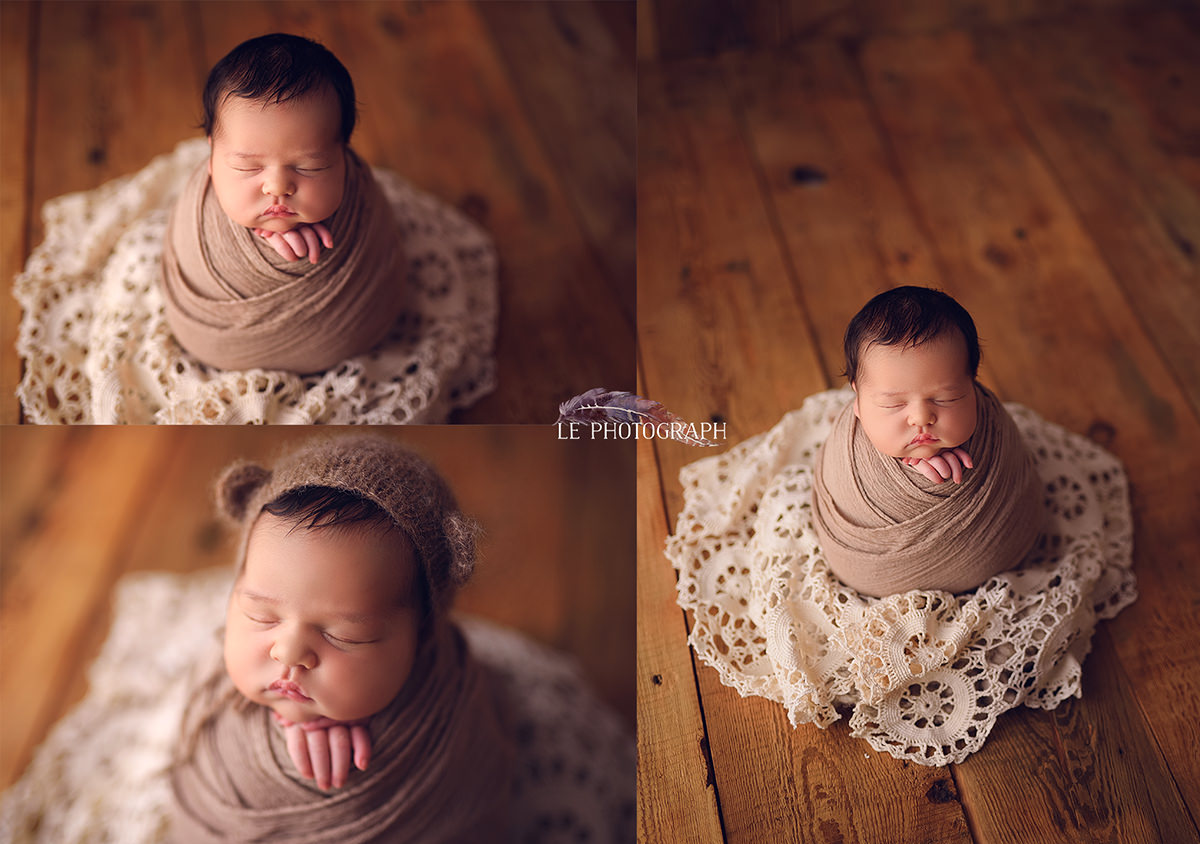sesion newborn potato sack - Ane y Enara: Una sesion newborn muy especial