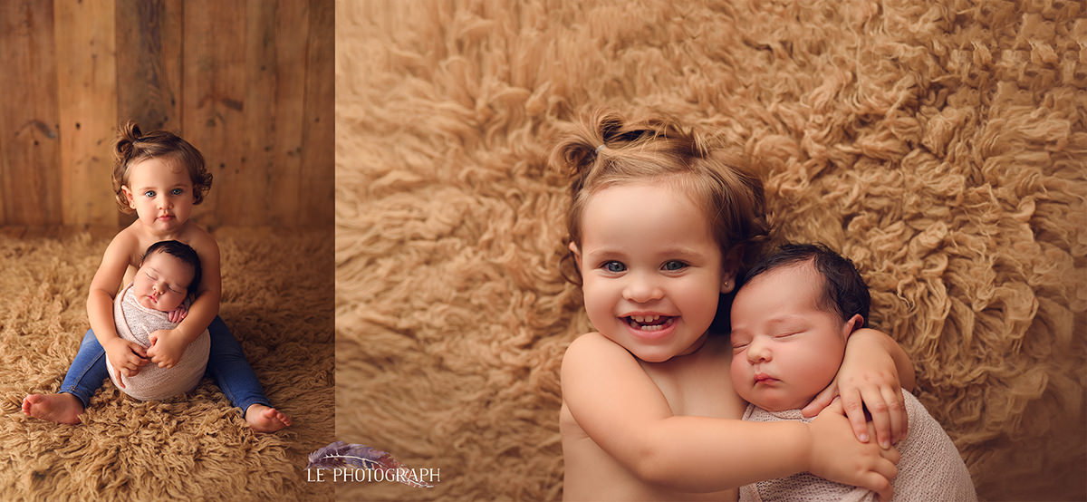 una sesion newborn de hermanas - Ane y Enara: Una sesion newborn muy especial