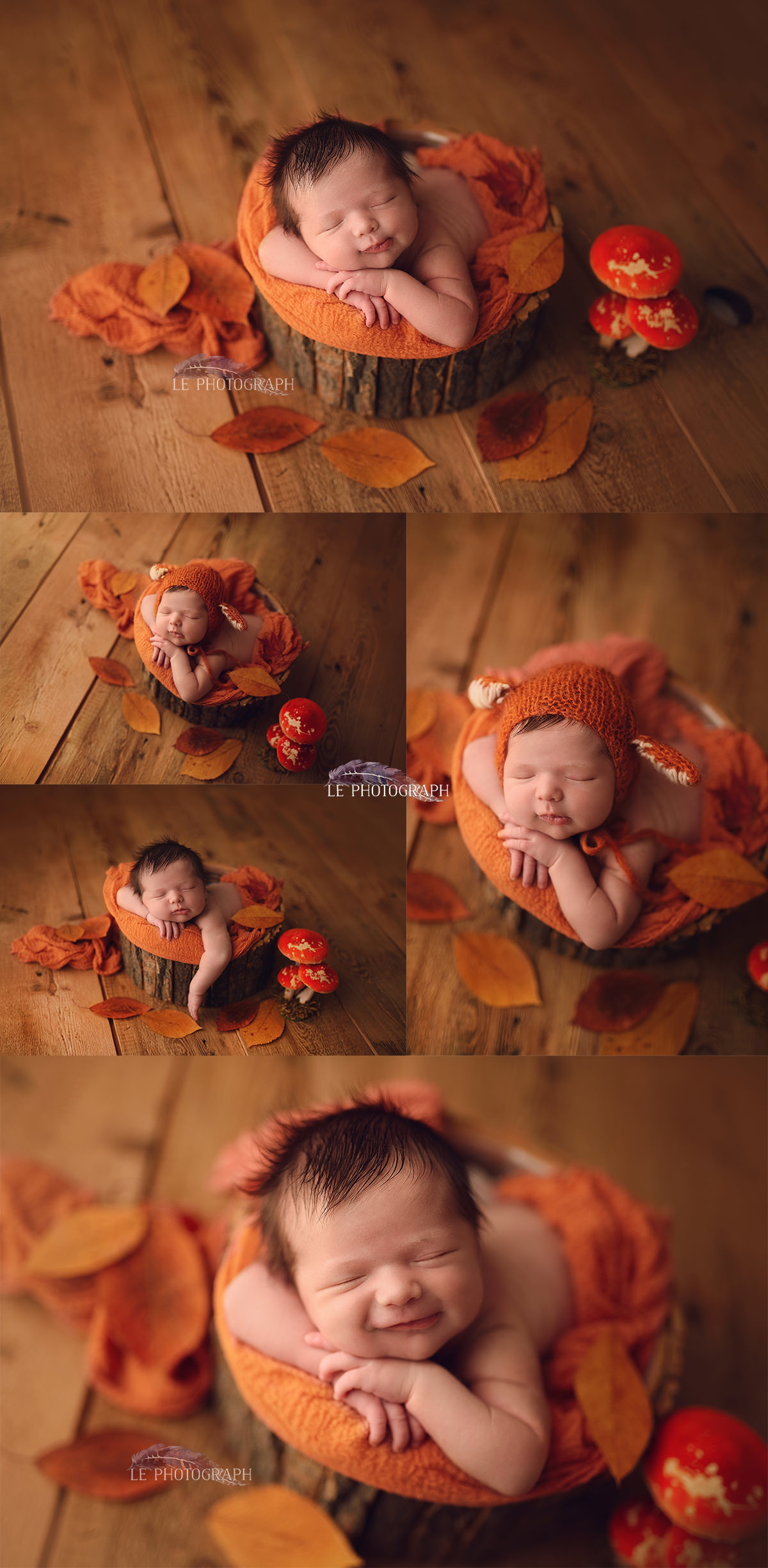 autumn newborn session - Una sesi&oacute;n newborn muy oto&ntilde;al en Bilbao