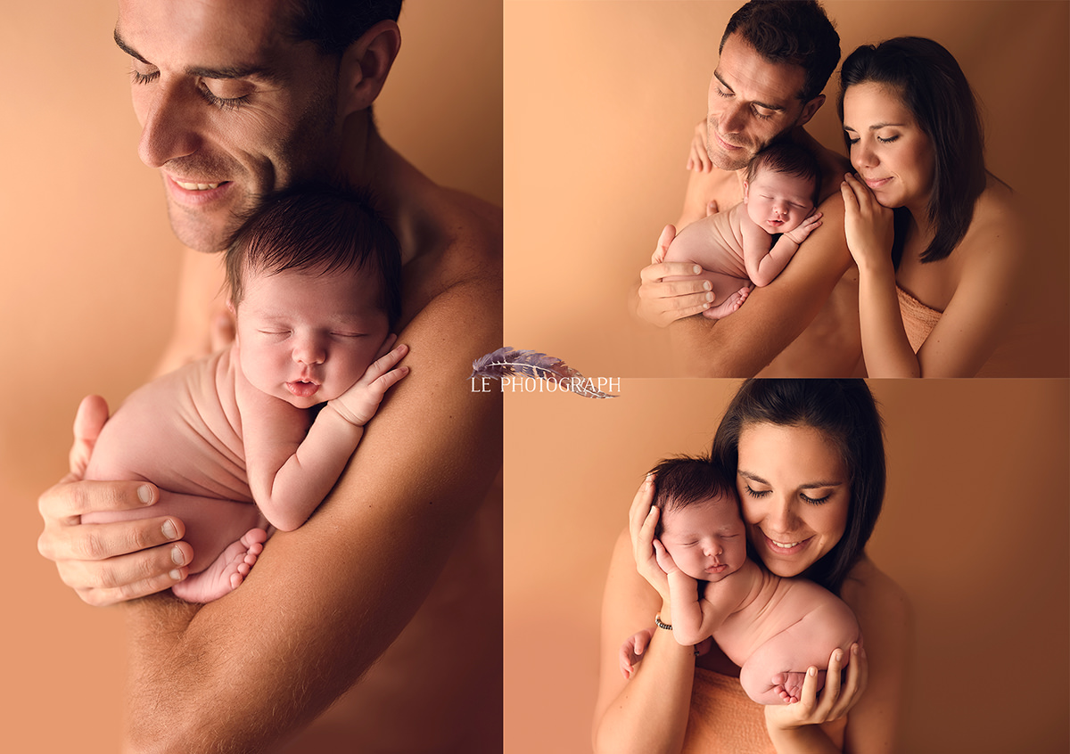 fotografia familiar newborn - Una sesi&oacute;n newborn muy oto&ntilde;al en Bilbao