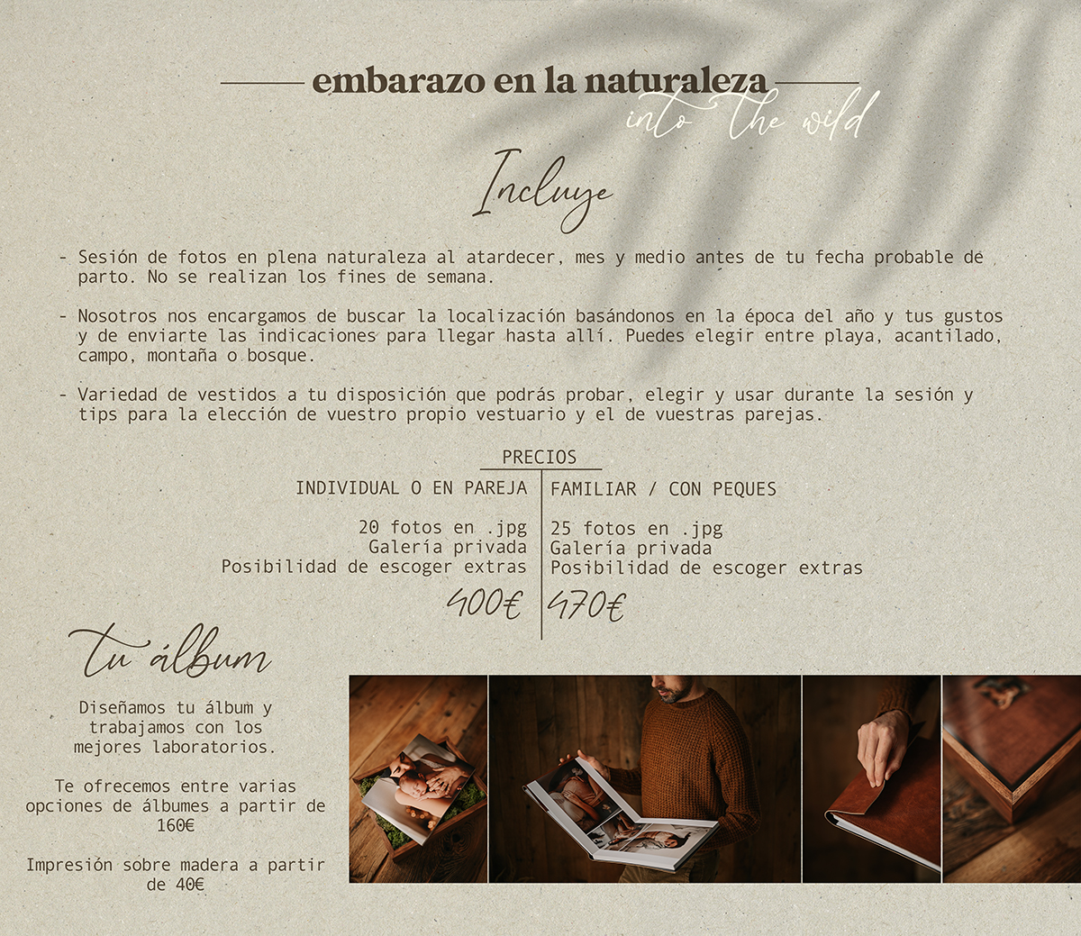 sesion de embarazo exterior en bilbao 1 - Embarazo en la Naturaleza