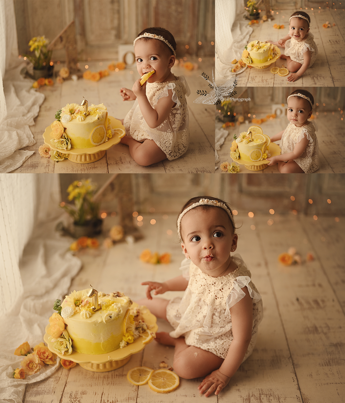 sesion smash cake bilbao - Sesi&oacute;n Cumplo un A&ntilde;ito de India - Fotograf&iacute;a de beb&eacute;s en Bizkaia
