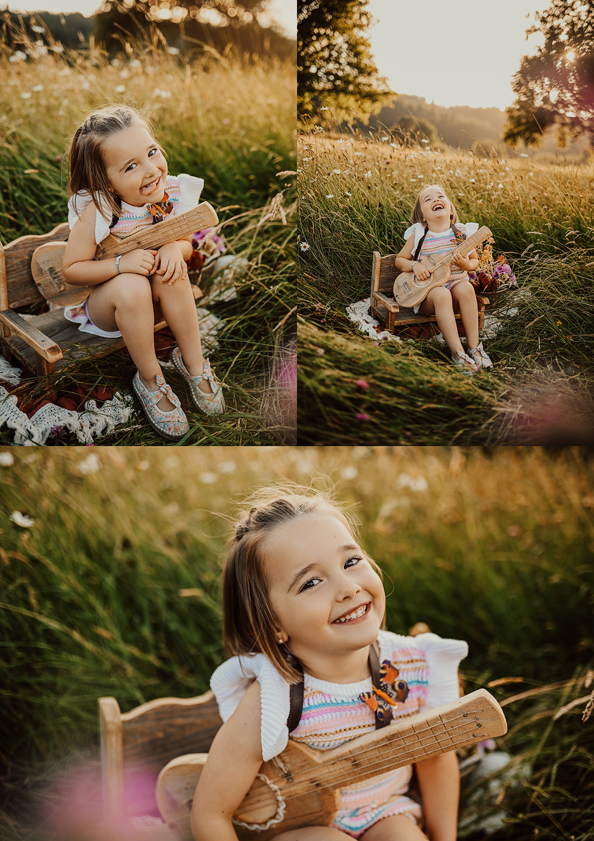 fotografia familiar bilbao - Sesi&oacute;n de familia en el campo - Fotos de familia en Bizkaia