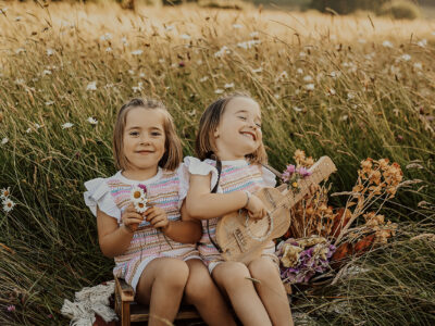 Sesión de familia en el campo - Fotos de familia en Bizkaia