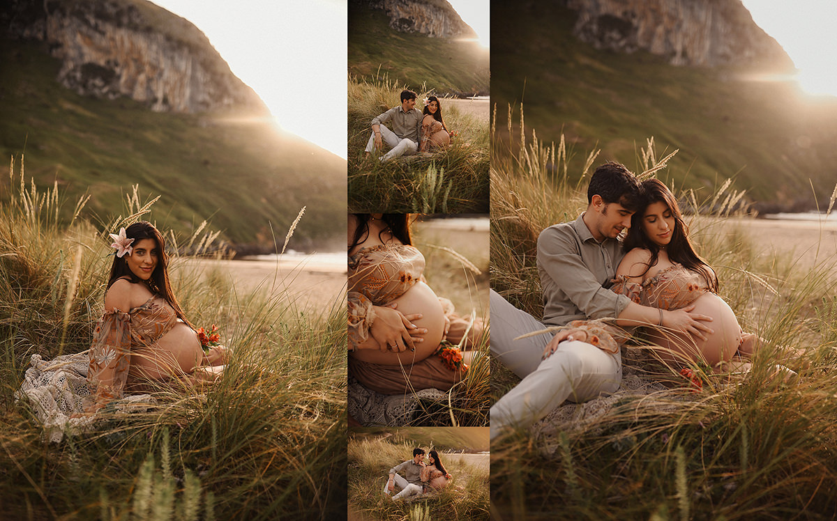 pareja embarazo fotografia natural bilbao.jpg - Fotograf&iacute;a de embarazo en la naturaleza
