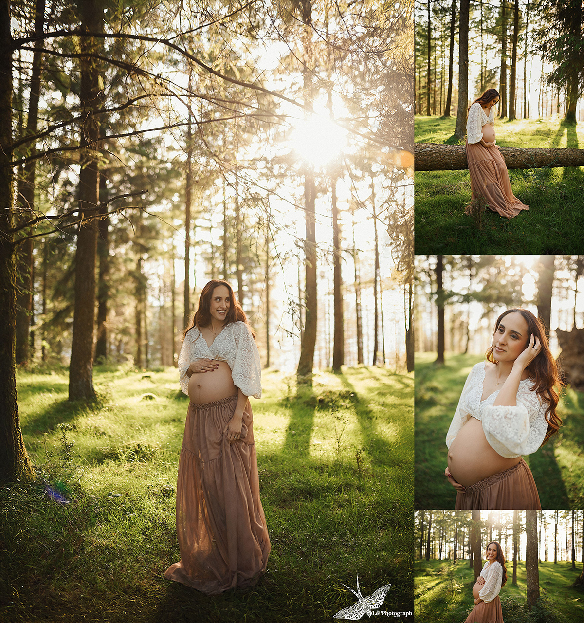 embarazo en la naturaleza bilbao familia vitoria - Pack Embarazo en la Naturaleza y Newborn Natural en Estudio &ndash; Fot&oacute;grafos en Bilbao