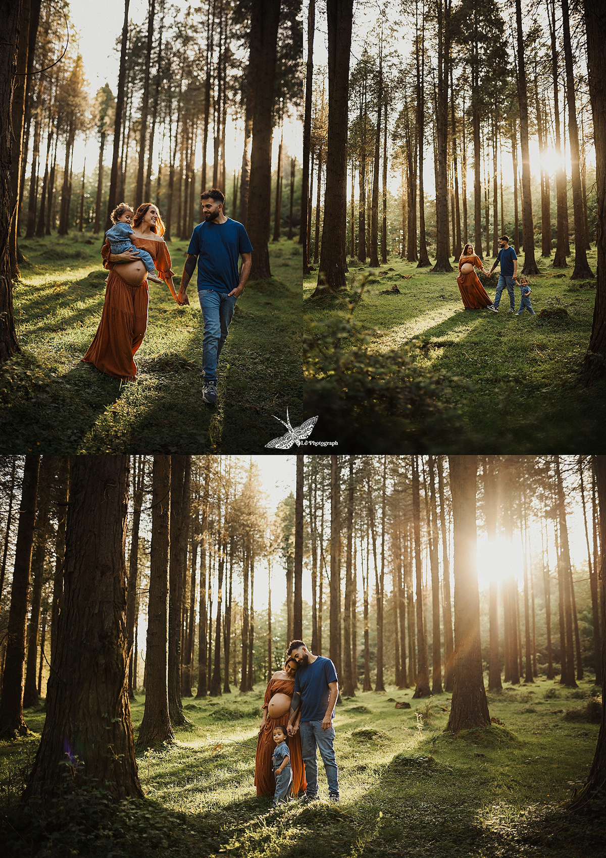 fotografo de embarazo en la naturaleza en bilbao - Pack Embarazo en la Naturaleza y Newborn Natural en Estudio &ndash; Fot&oacute;grafos en Bilbao