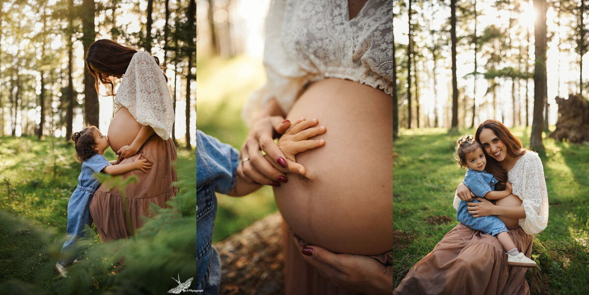 sesion embarazo en el bosque fotografos bilbao 1200x601 - Pack Embarazo en la Naturaleza y Newborn Natural en Estudio &ndash; Fot&oacute;grafos en Bilbao