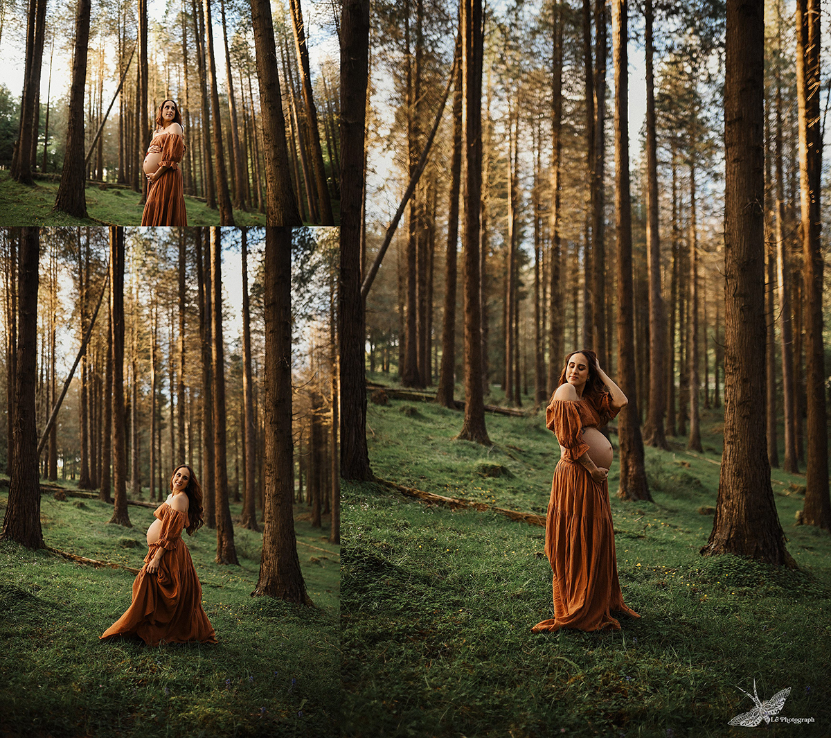 sesion familiar embarazo en el bosque bizkaia - Pack Embarazo en la Naturaleza y Newborn Natural en Estudio &ndash; Fot&oacute;grafos en Bilbao