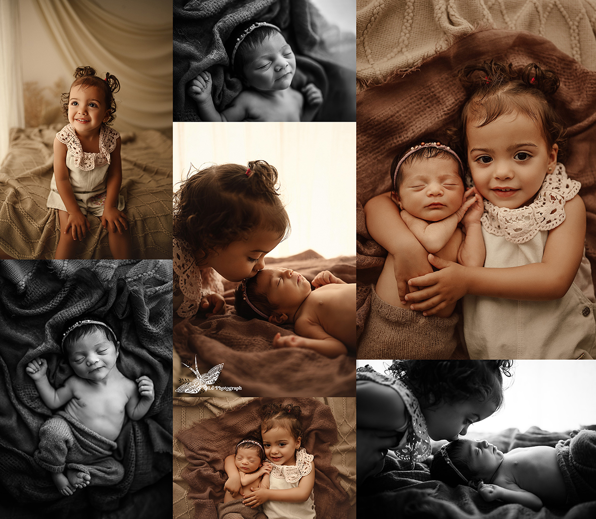 sesion newborn natural con hermanos en bilbao - Pack Embarazo en la Naturaleza y Newborn Natural en Estudio &ndash; Fot&oacute;grafos en Bilbao
