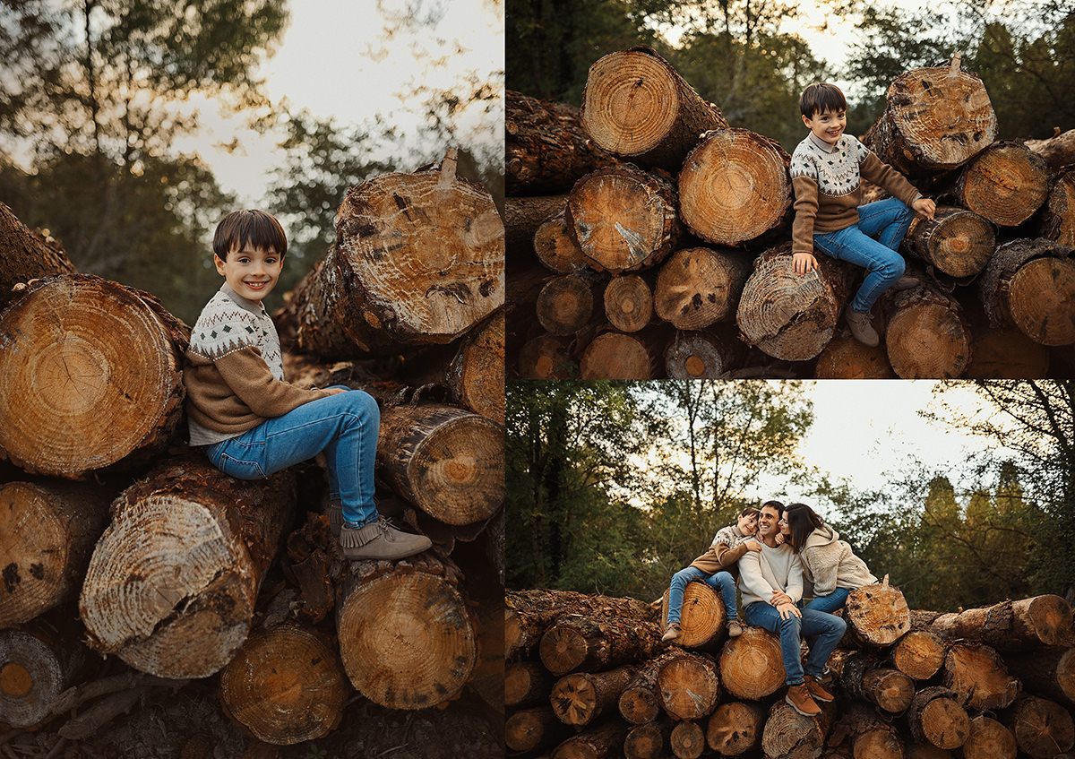 fotografia infantil otonal en bizkaia - Sesiones familiares en Oto&ntilde;o 🍂🍁