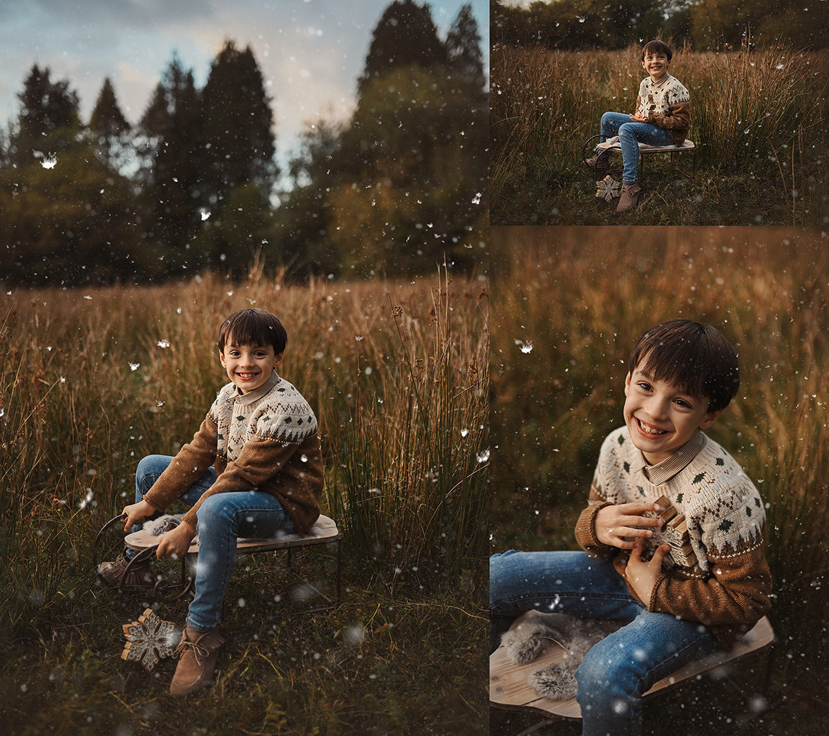 fotografos infantiles en espana - Sesiones familiares en Oto&ntilde;o 🍂🍁
