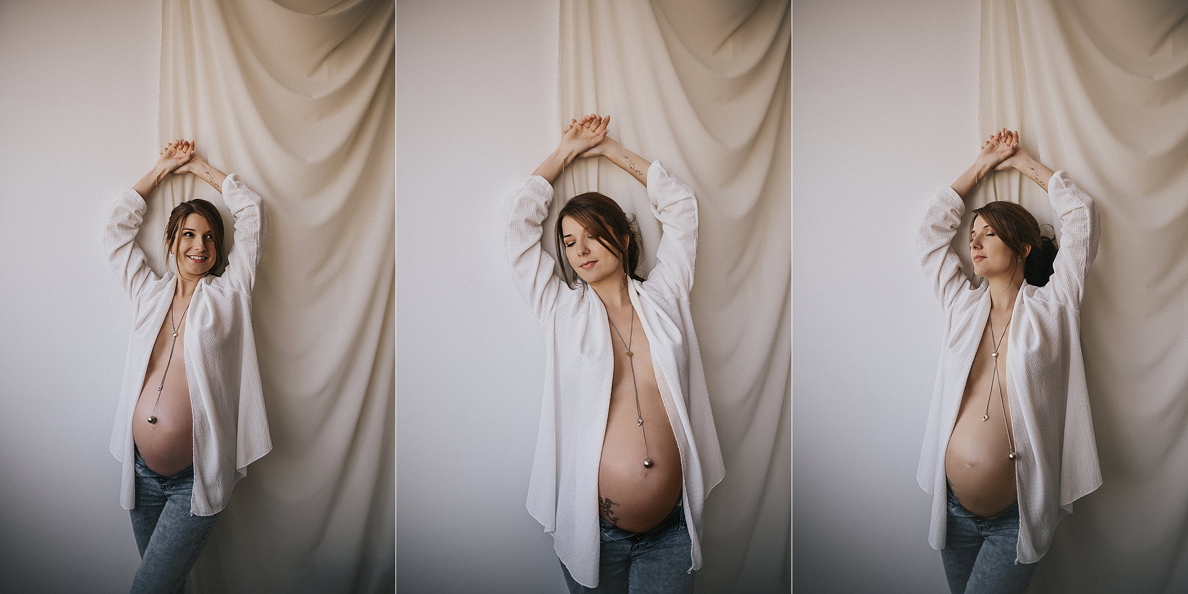 fotografia de maternidad en estudio bilbao emocional - Fotograf&iacute;a de embarazo en Bilbao