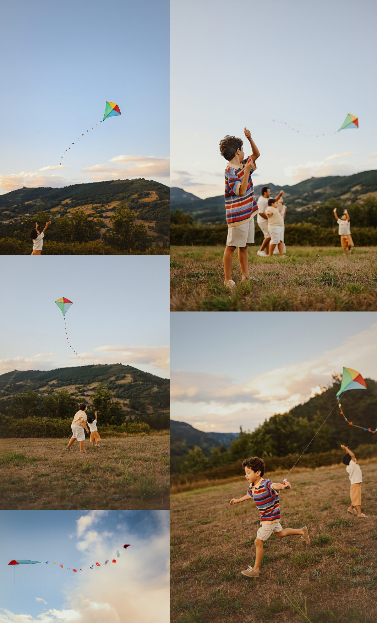 sesion familiar bizkaia ninos con cometa 1200x1983 - Una familia, tres hermanos y muchas ganas de disfrutar: una sesi&oacute;n de fotos familiar en Bizkaia 🪁